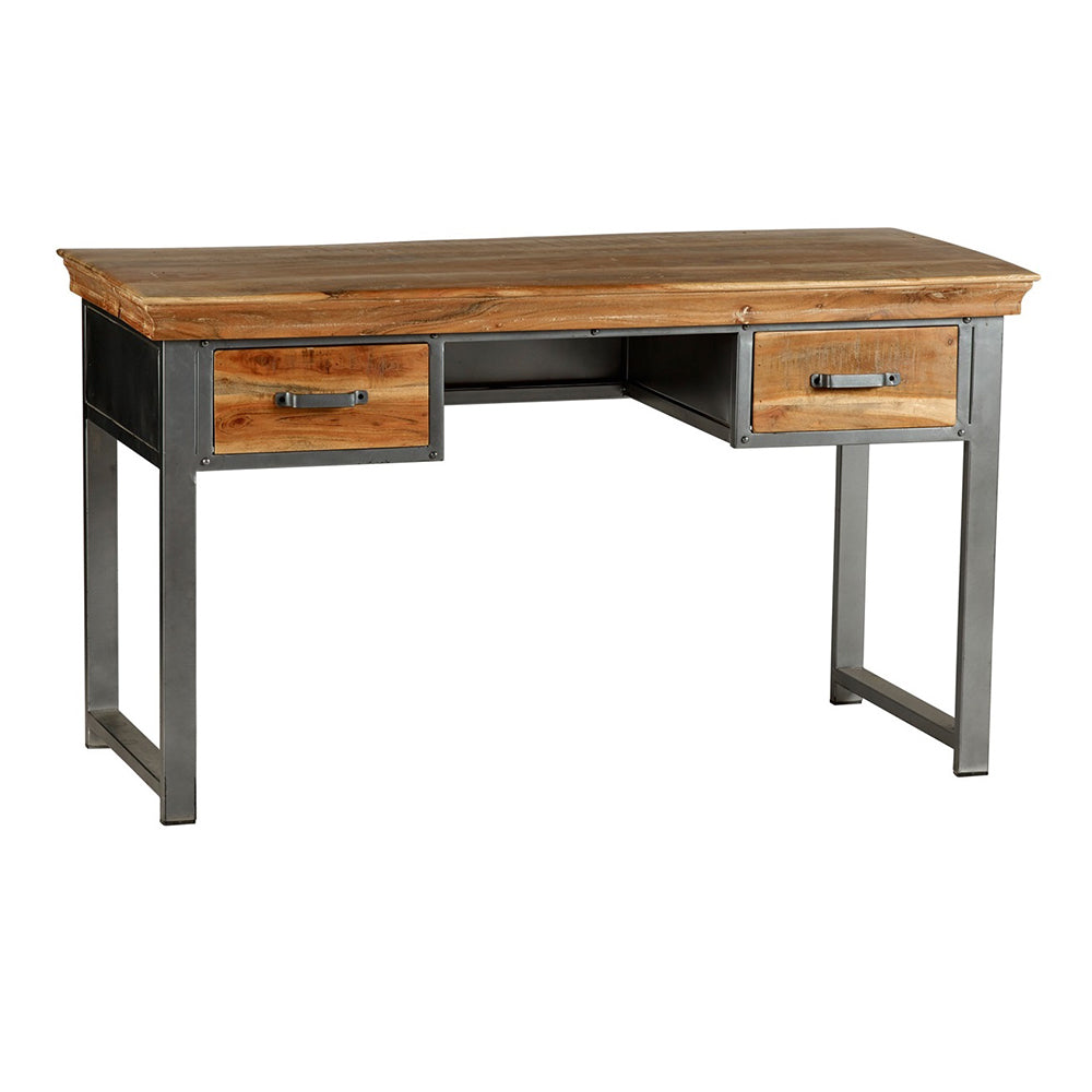 Industrial Range 2 Drawer Writing Desk