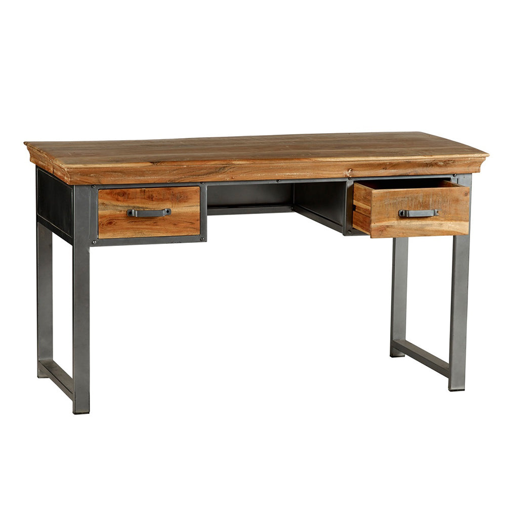 Industrial Range 2 Drawer Writing Desk