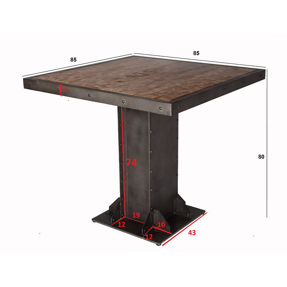 Industrial Apothecary Dining Table
