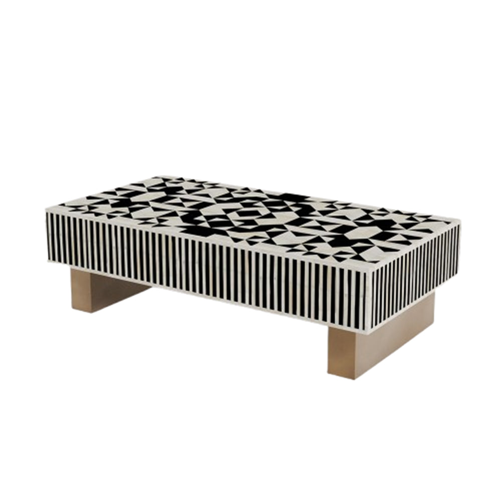 Eternal Bloom Black Coffee Table