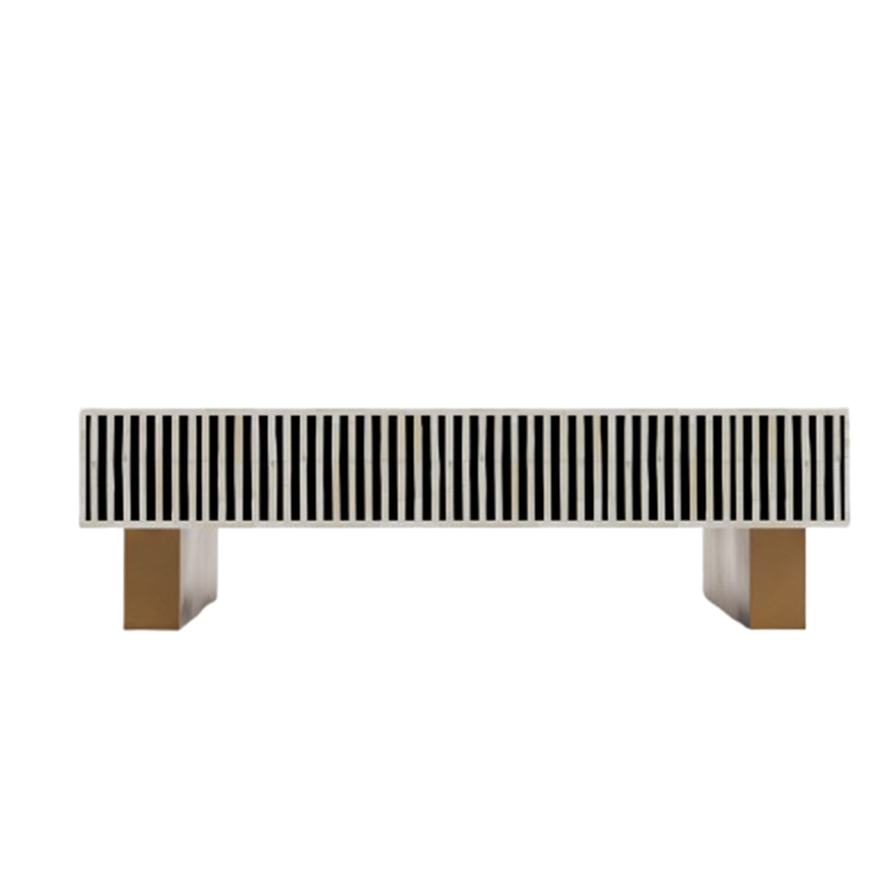 Eternal Bloom Black Coffee Table