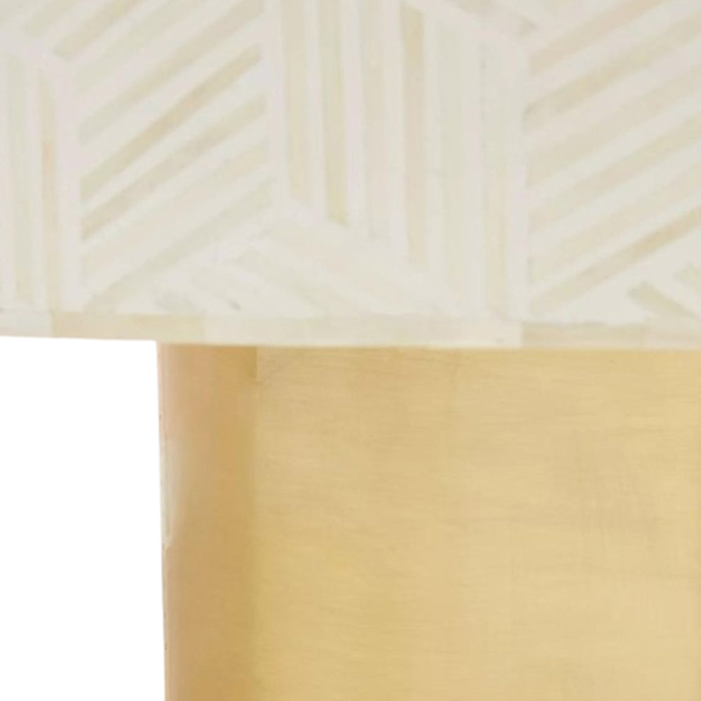 Moroccan Luxe White Coffee Table