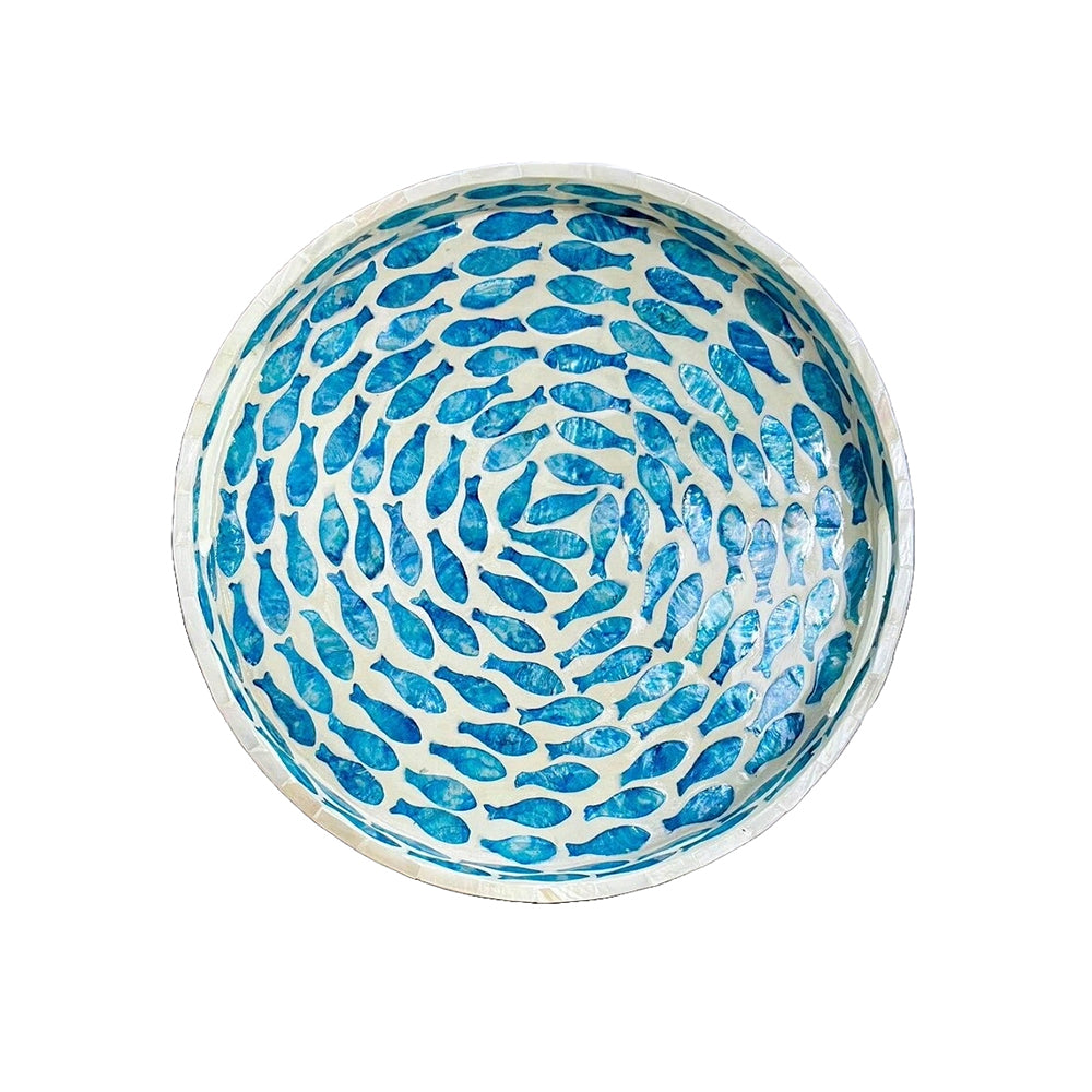 Stylish Decor Blue Tray