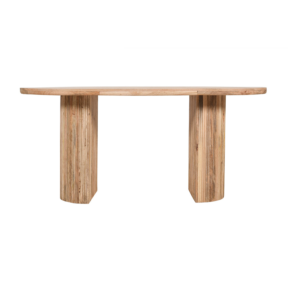 Rajsamand Furniture Natural Solid Wooden Dining Table