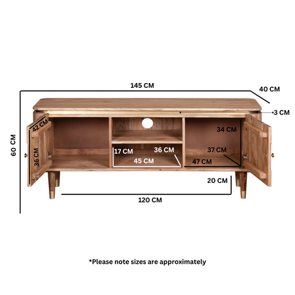 Baku Range 2 Door Tv Unit