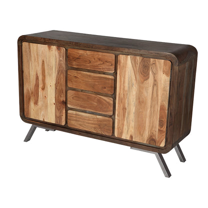 Jodhpur Jewel Large Sideboard 4 Drawer & 2 Door