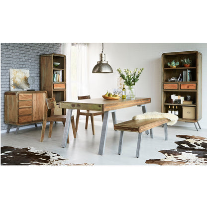Jodhpur Jewel Medium Sideboard 4 Drawer & 1 Door