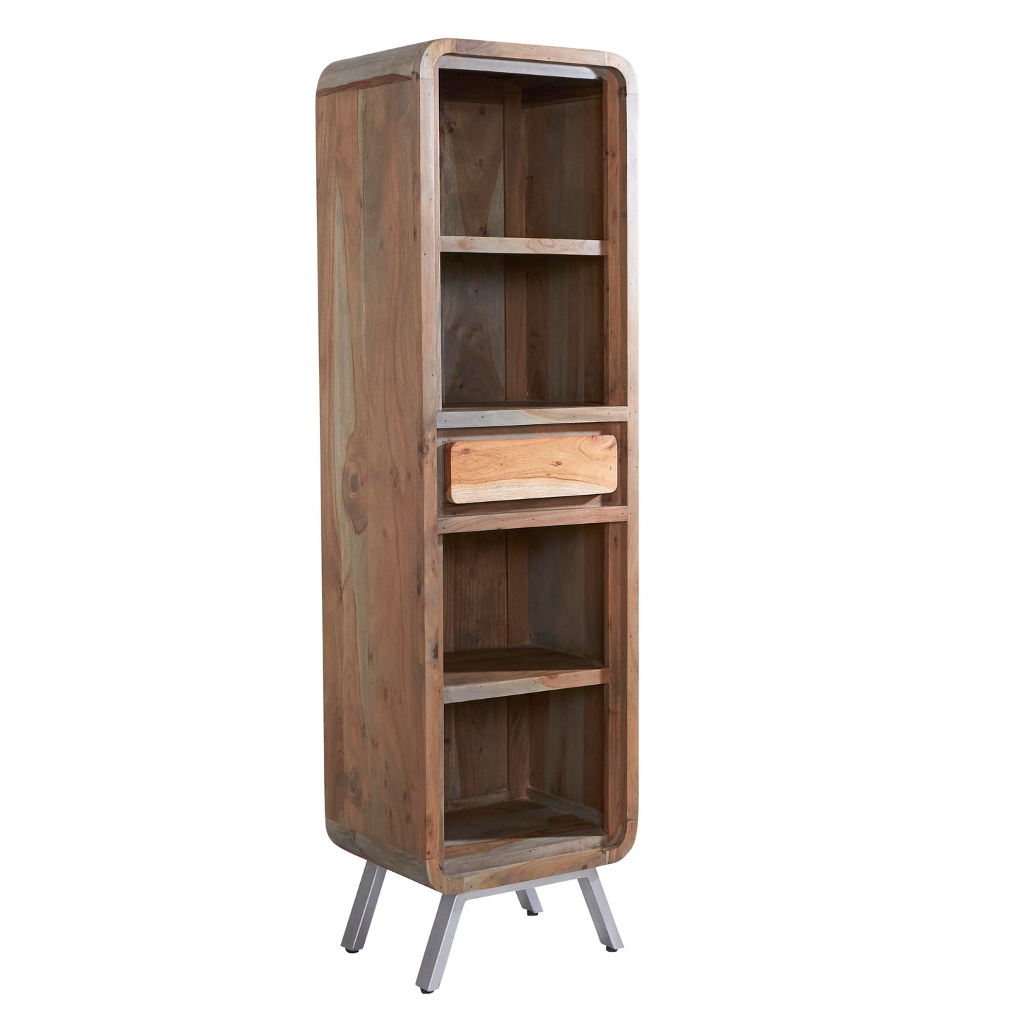 Jodhpur Jewel Narrow Bookcase & 1 Drawer