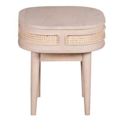 Franch Collection Cane Bedside Table