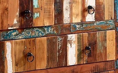 Reclaimed Style 9 Drawer Chest