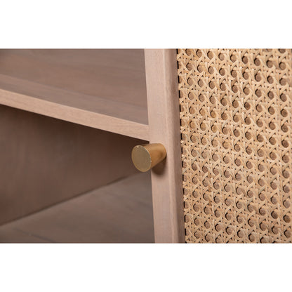 Franch Collection Cane 4 Doors Sideboard
