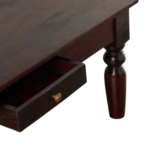 Maharaja Dark Coffee Table With 1 Drawer