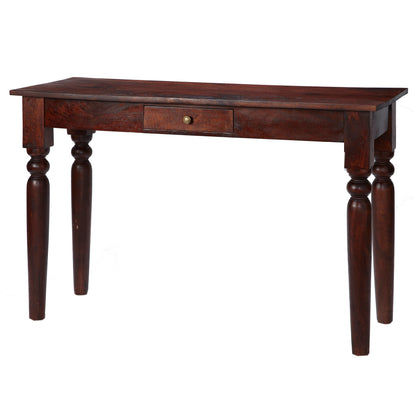 Maharaja Dark Writing Desk With 1 Drawer