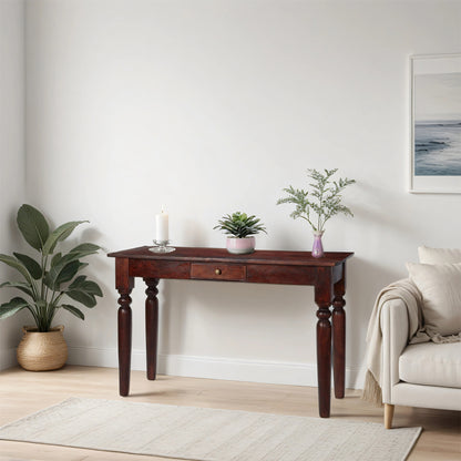 Maharaja Dark Writing Desk With 1 Drawer