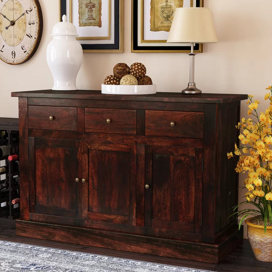 Maharaja Dark Large 3 Drawer & 3 Door Sideboard