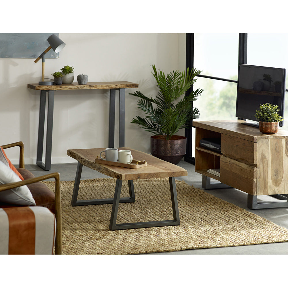 Live Edge Live Style 2 Drawer Small Tv