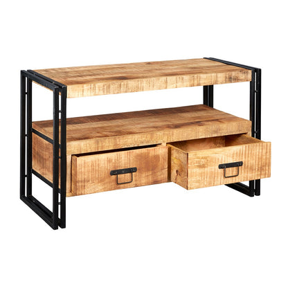 Industrial Range 2 Drawer Tv Stand