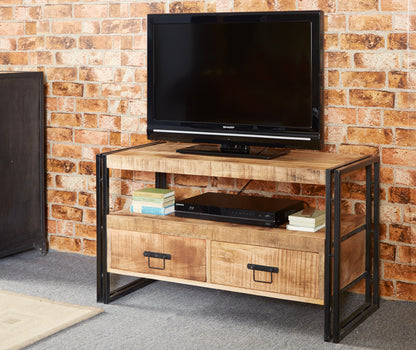 Industrial Range 2 Drawer Tv Stand