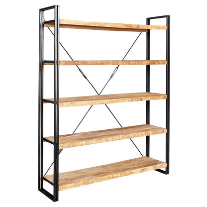 Industrial Range Large Open Bookcase