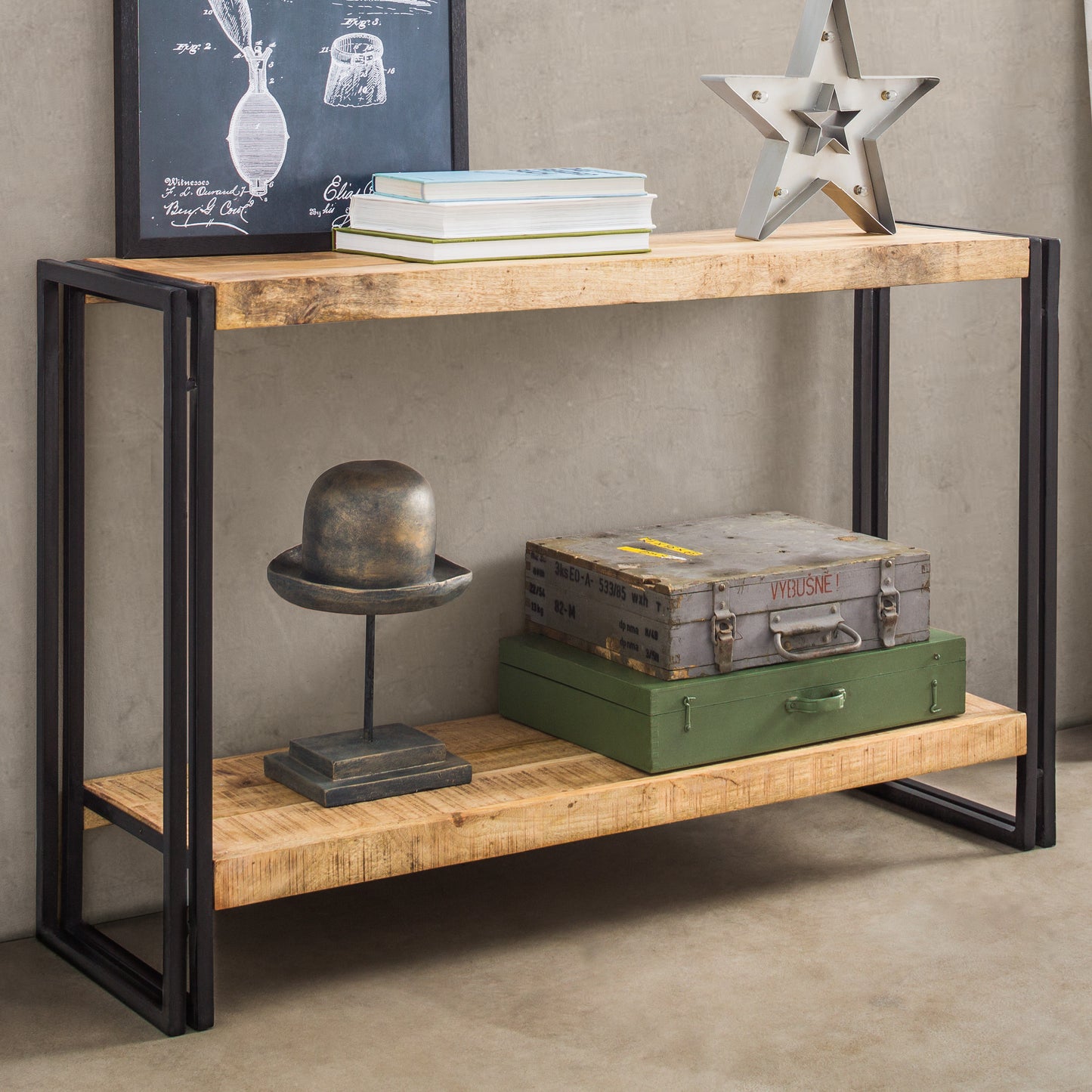 Industrial Range Console Table