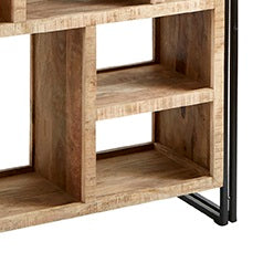 Industrial Range Multi Shelf Bookcase