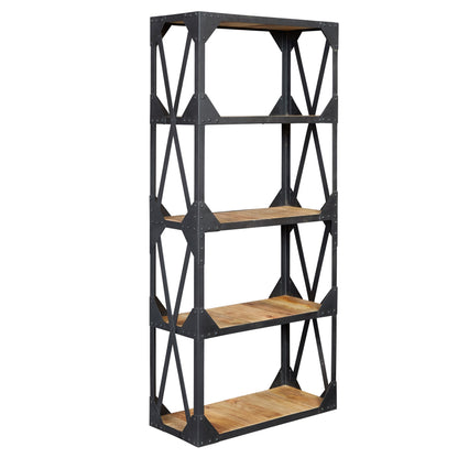 Industrial Range Open Bookcase