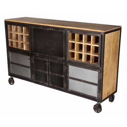 Urban Industrial Evoke Bar Cabinet