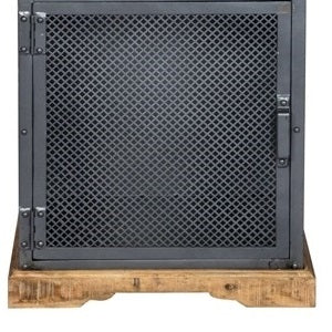 Industrial Range Narrow 1 Drawer & 1 Door Bookcase
