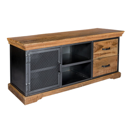Industrial Range 2 Drawer & 2 Door Tv Media Unit