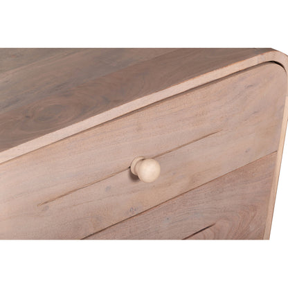 Stylish Gray 4 Drawer Chest