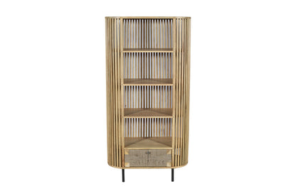 Indian Hub Stylish 1 Drawer Bookcase