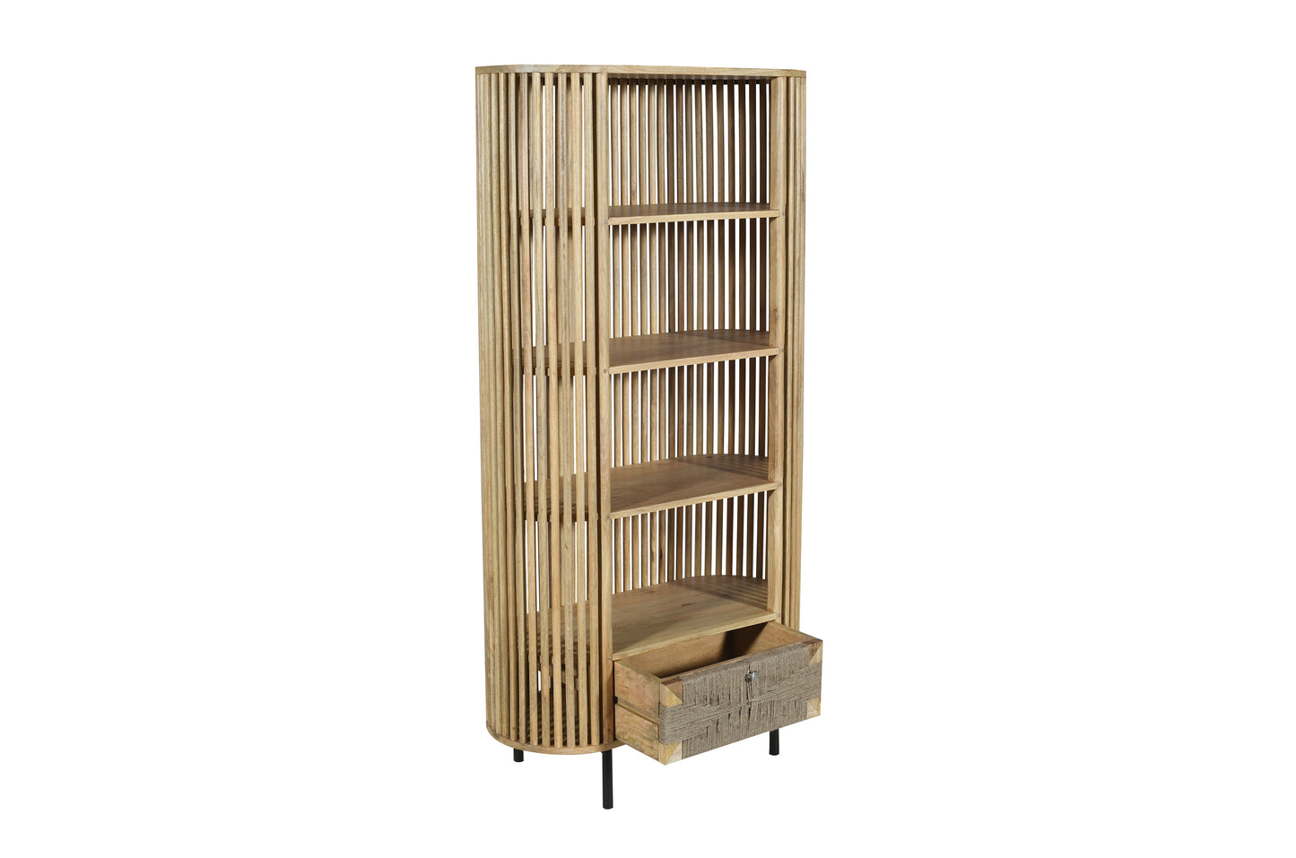 Indian Hub Stylish 1 Drawer Bookcase