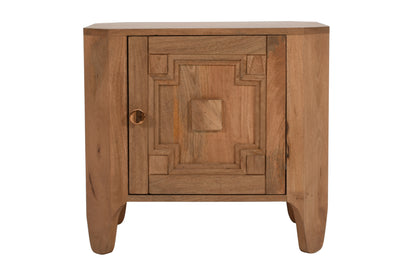 Heritage Oak 1 Door Bedside Table