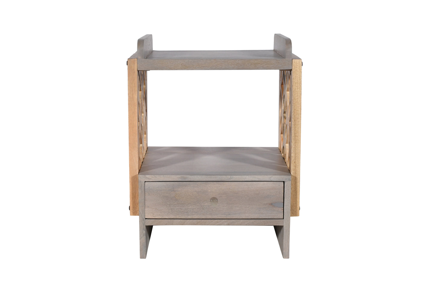 Classic Wood1 Drawer Bed Side Table (KD)