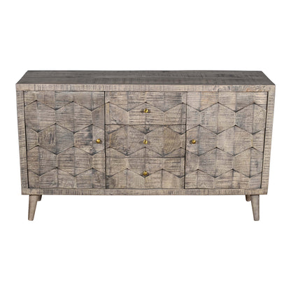 Planet Green 2 Door 3 Drawer Sideboard