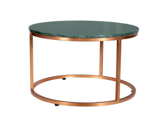 Indian Hub Nesting Table & Coffee Table With Metal Frame & Marble