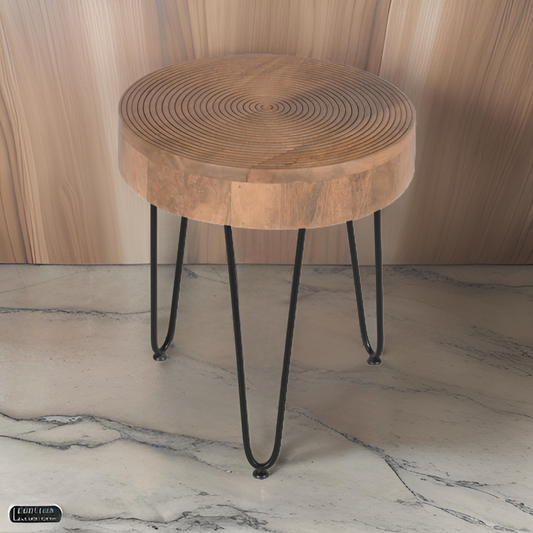 Unique Round Side Table