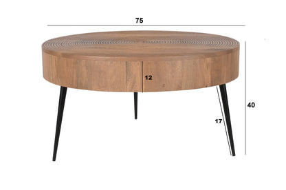 Unique Round Coffee Table