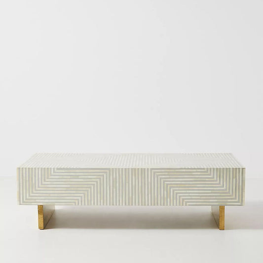 Eternal Bloom Grey Coffee Table