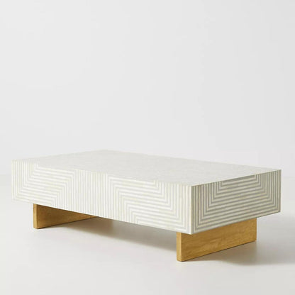 Eternal Bloom Grey Coffee Table