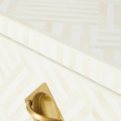 Vintage Charm White Coffee Table