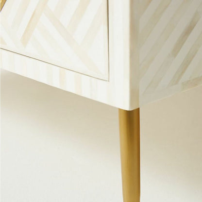 Vintage Charm White Coffee Table