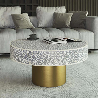 Moroccan Luxe Grey Coffee Table