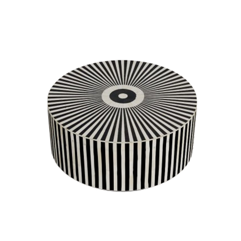 Timeless Geometry Black Coffee Table