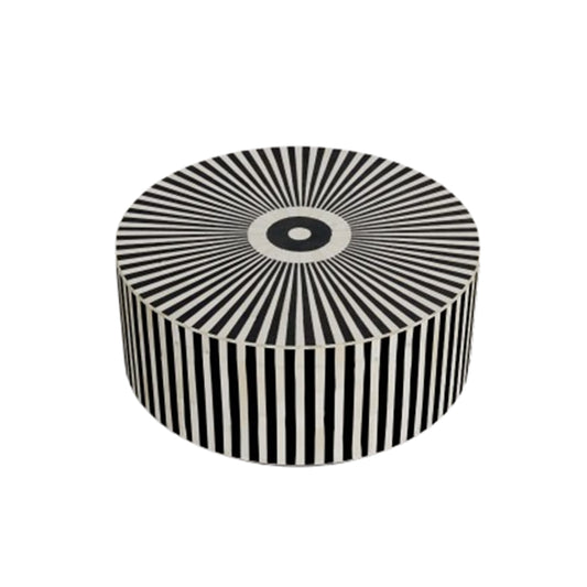 Timeless Geometry Black Coffee Table