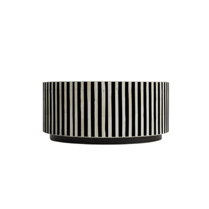 Timeless Geometry Black Coffee Table