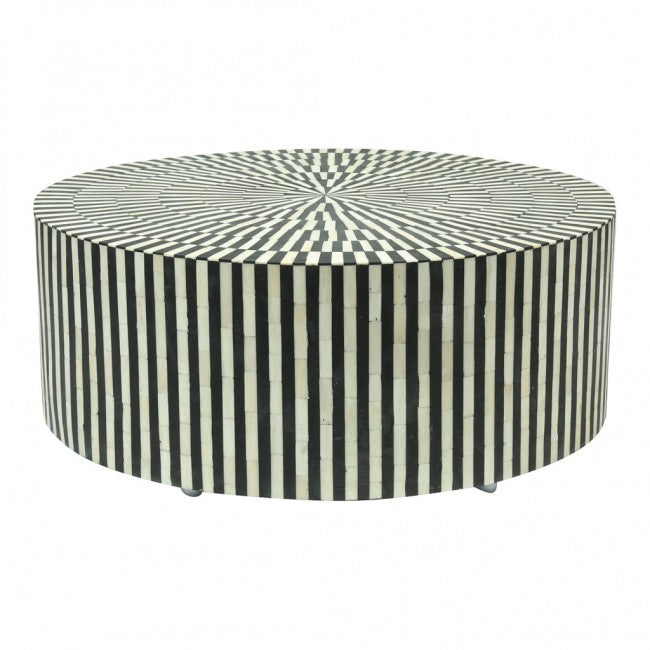 Timeless Geometry Black Coffee Table