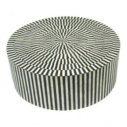 Timeless Geometry Black Coffee Table