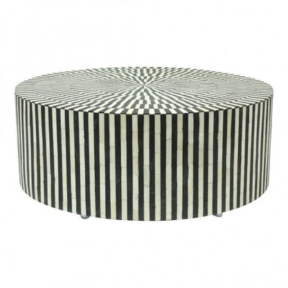 Timeless Geometry Black Coffee Table