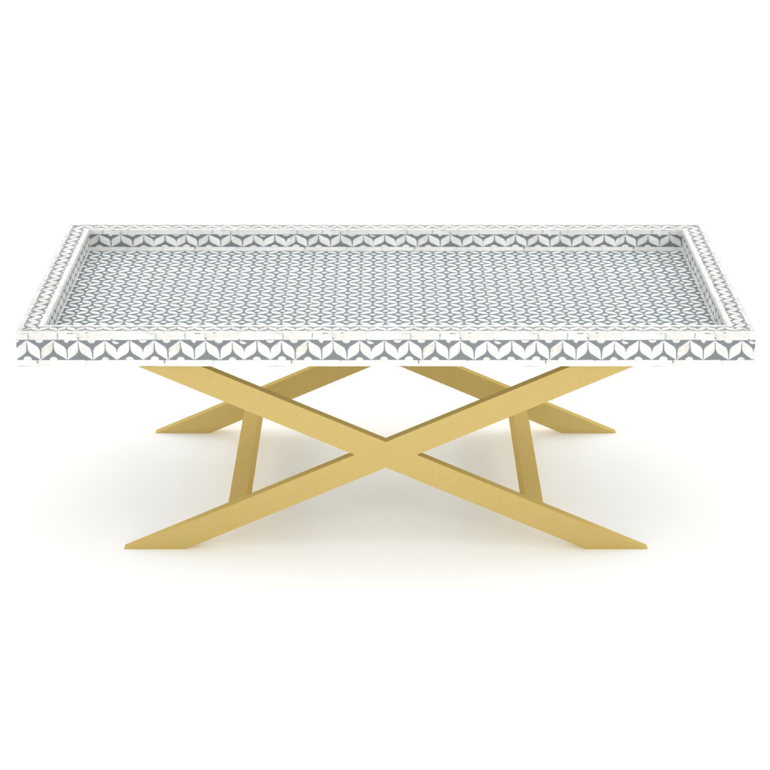 Chevron Charm Grey Coffee Table